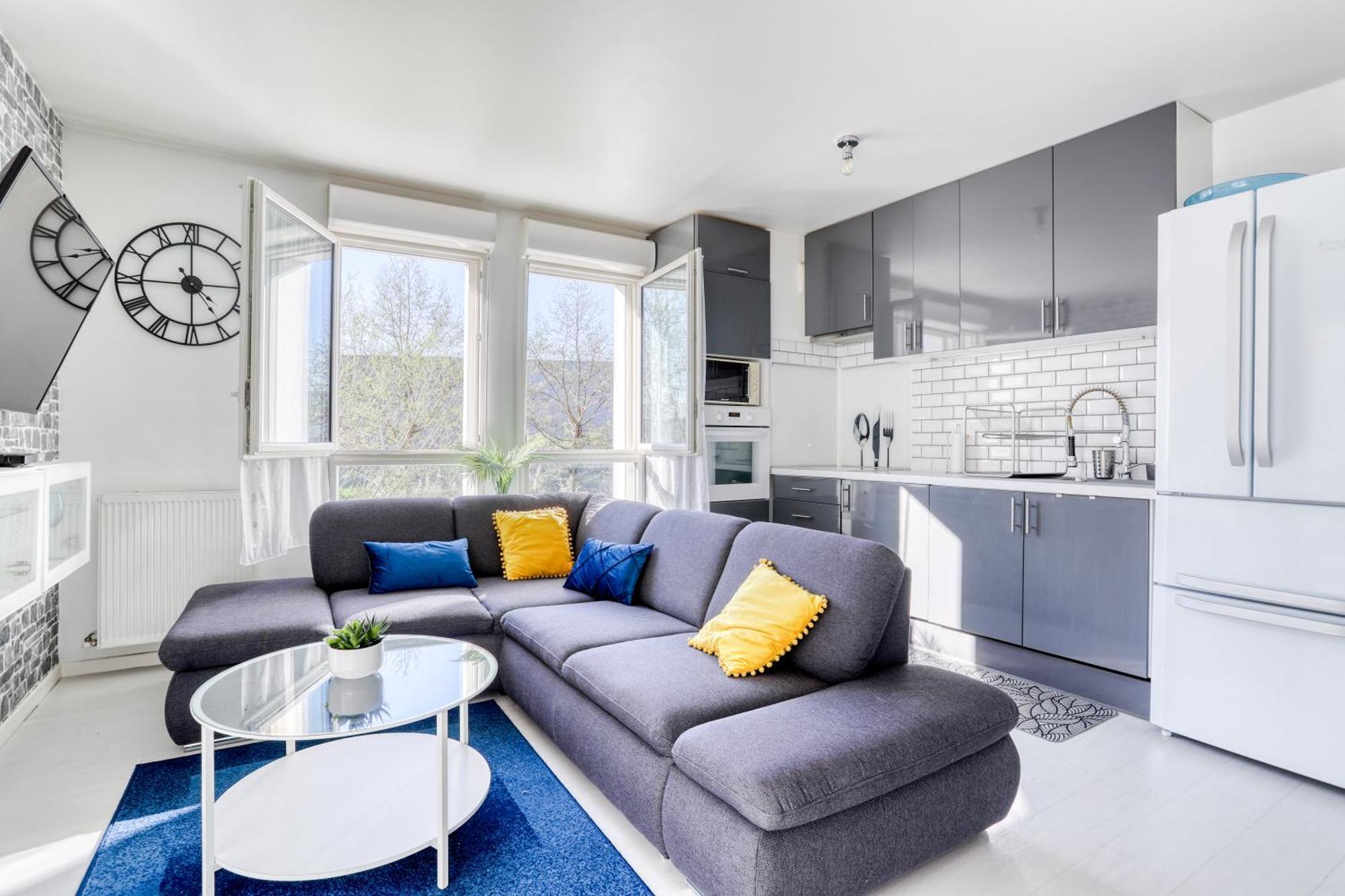סטאן "Le Serenity ", Appartement Spacieux ,Balcon, Parking Prive Gratuit, Netflix, Proche Cdg Et Stade De France מראה חיצוני תמונה