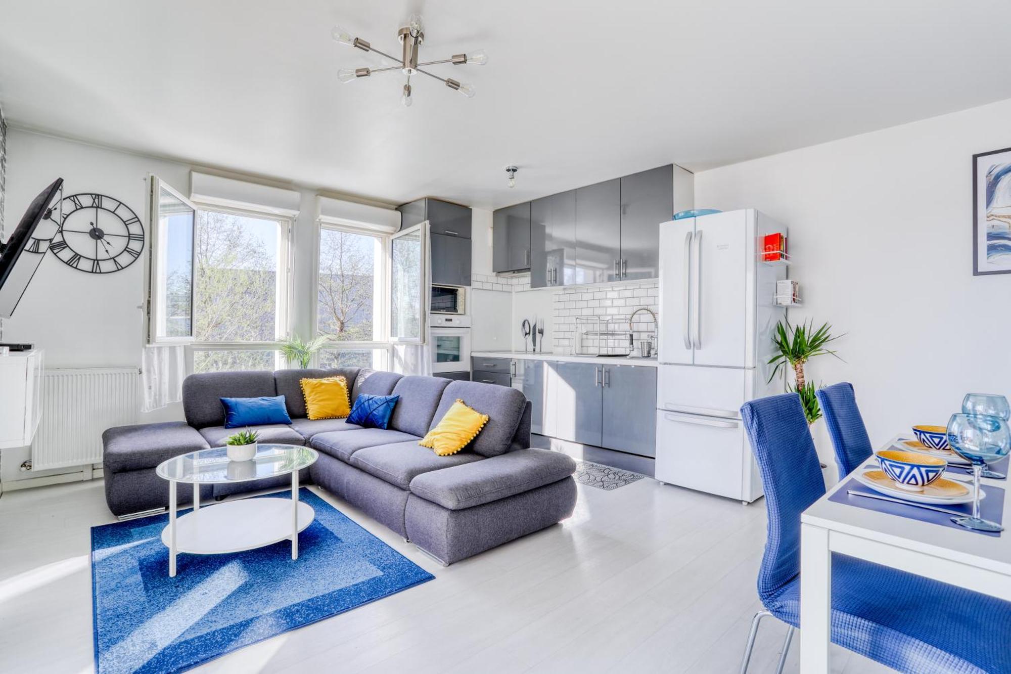 סטאן "Le Serenity ", Appartement Spacieux ,Balcon, Parking Prive Gratuit, Netflix, Proche Cdg Et Stade De France מראה חיצוני תמונה