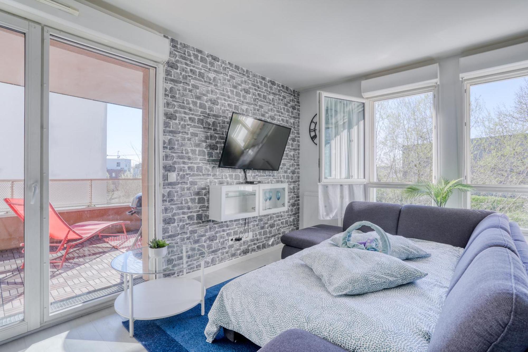 סטאן "Le Serenity ", Appartement Spacieux ,Balcon, Parking Prive Gratuit, Netflix, Proche Cdg Et Stade De France מראה חיצוני תמונה