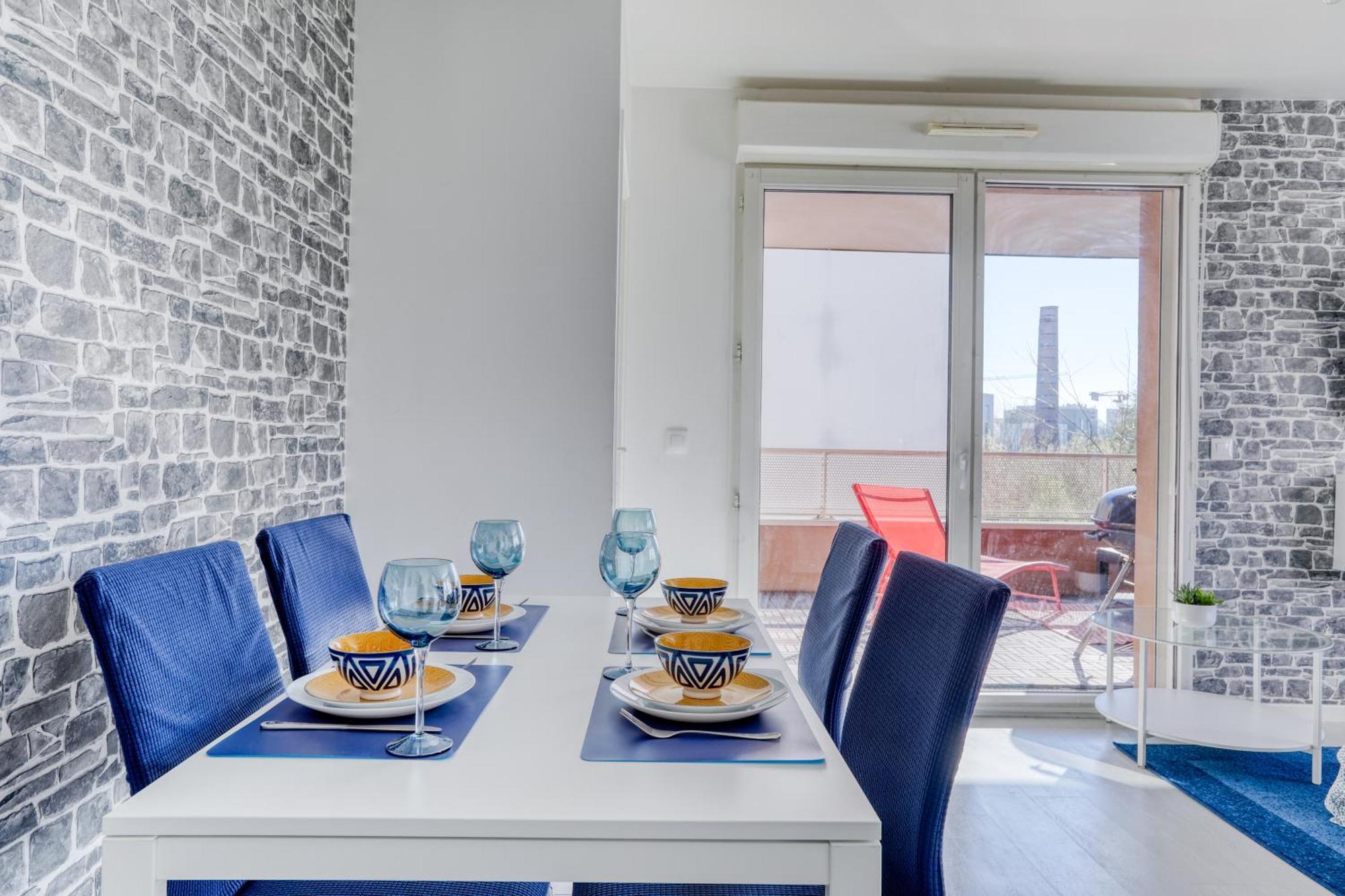 סטאן "Le Serenity ", Appartement Spacieux ,Balcon, Parking Prive Gratuit, Netflix, Proche Cdg Et Stade De France מראה חיצוני תמונה