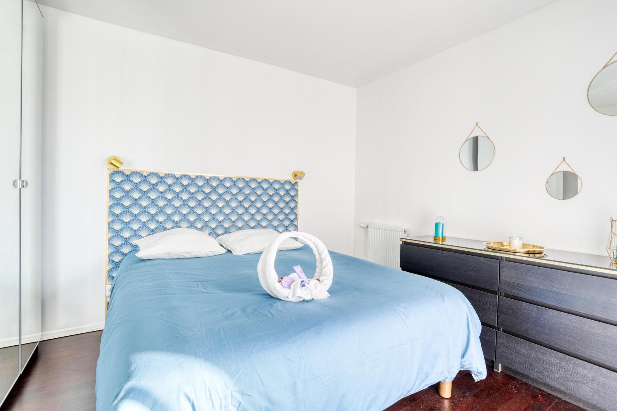 סטאן "Le Serenity ", Appartement Spacieux ,Balcon, Parking Prive Gratuit, Netflix, Proche Cdg Et Stade De France מראה חיצוני תמונה