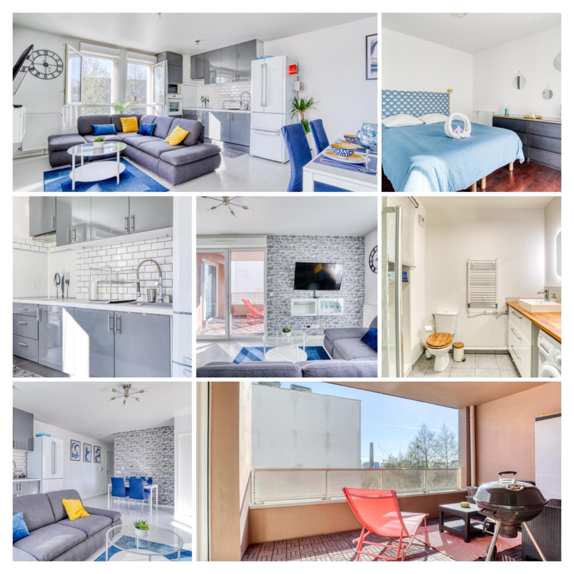 סטאן "Le Serenity ", Appartement Spacieux ,Balcon, Parking Prive Gratuit, Netflix, Proche Cdg Et Stade De France מראה חיצוני תמונה