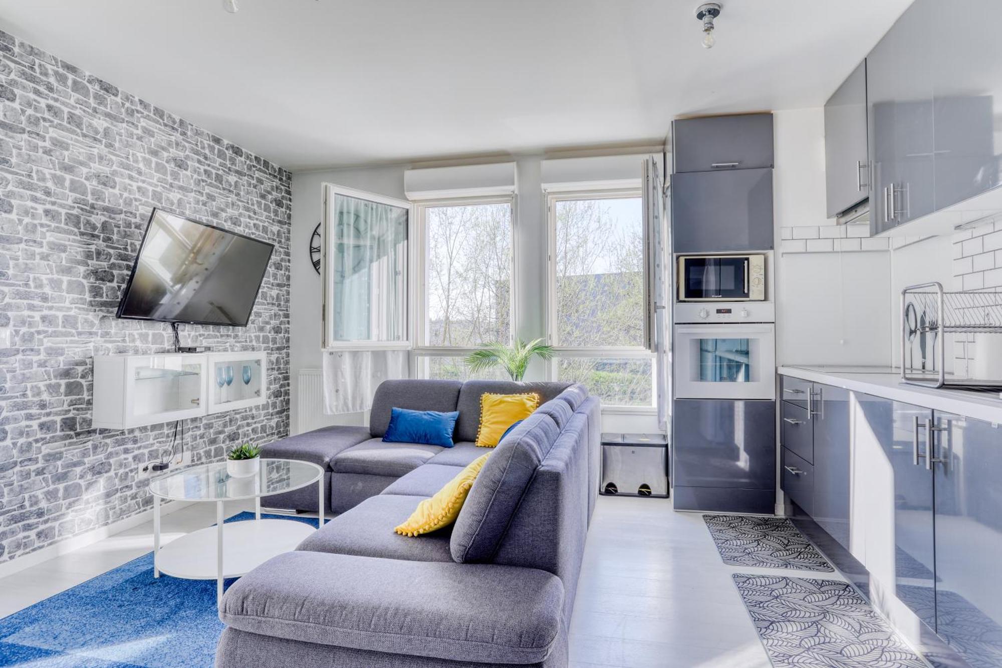 סטאן "Le Serenity ", Appartement Spacieux ,Balcon, Parking Prive Gratuit, Netflix, Proche Cdg Et Stade De France מראה חיצוני תמונה